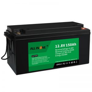Bateria LFP de segurança / longa vida 12.8V 150Ah para RV / Caravana / UPS / Carrinho de golfe 12V 150Ah