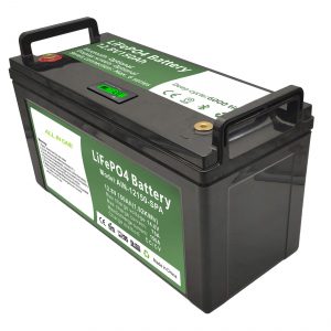 Bateria LiFePO4 12V150Ah de alta capacidade com BMS inteligente para lavador elétrico de piso