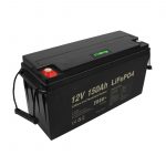Bateria Lifepo4 recarregável de ciclo profundo 12v 150Ah 200Ah 250Ah 300Ah