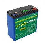 Solar Deep Cycle 24v 48v 24ah Lifepo4 bateria UPS 12v 24ah bateria