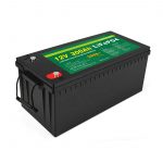 TUDO EM UM Bateria de íon de lítio de ciclo profundo 12v 300Ah LiFePo4 bateria de armazenamento