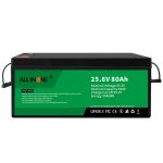 Bateria LFP de segurança / longa vida 25,6 V 80Ah para RV / Caravana / UPS / Carrinho de golfe 24 V 80Ah
