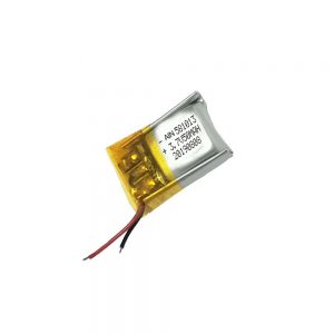 Bateria de polímero de lítio de alta qualidade 3.7V 50mAh 581013