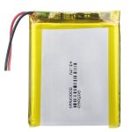 Bateria de polímero de lipo recarregável 805060 3,7 V 3000 mAh