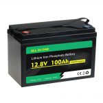 A fábrica vende bateria 12V 100ah Lifepo4 para armazenamento solar lifepo4 3,2v 100ah