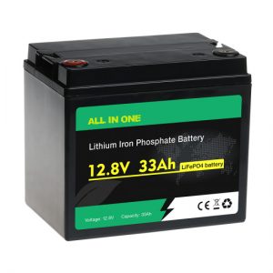 ALL IN ONE bateria 26650 lifepo4 12V 33ah de fosfato de lítio e ferro