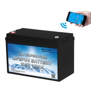 Bateria LiFePO4 de baixa temperatura 12V 100AH