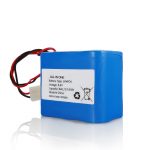 6,4 V 12Ah LiFePO4 Recarga de lítio 26650 32650 Bateria com conector para luz solar