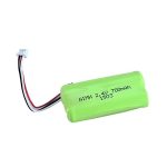 Bateria recarregável NiMH AA700 2,4 V