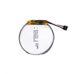 Bateria personalizada LiPO 46350 3,7 V 350mAH bateria de relógio inteligente 46350 pequena bateria plana redonda de polímero de lítio para brinquedos
